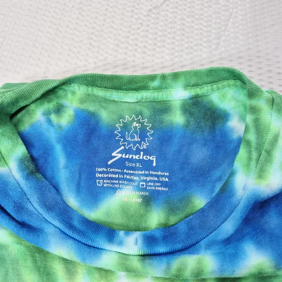 Grateful Dead Flag Bears Dancing Around The Earth Size XL Unisex - Picture 5 of 7